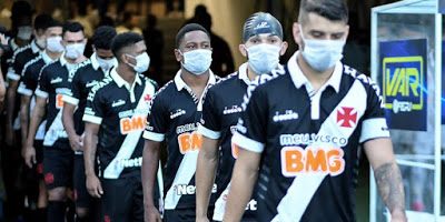 Alerta ligado: Vasco faz testes e tem jogadores que dão positivo para o Covid-19