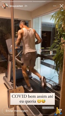 Mulher de Leandro Castán destaca recuperação rápida do marido e brinca: “Covid bem assim até eu queria”