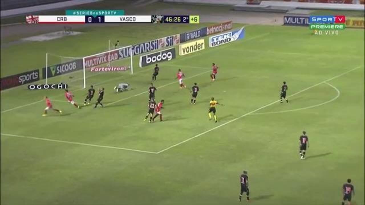 Melhores momentos de CRB 1×1 Vasco