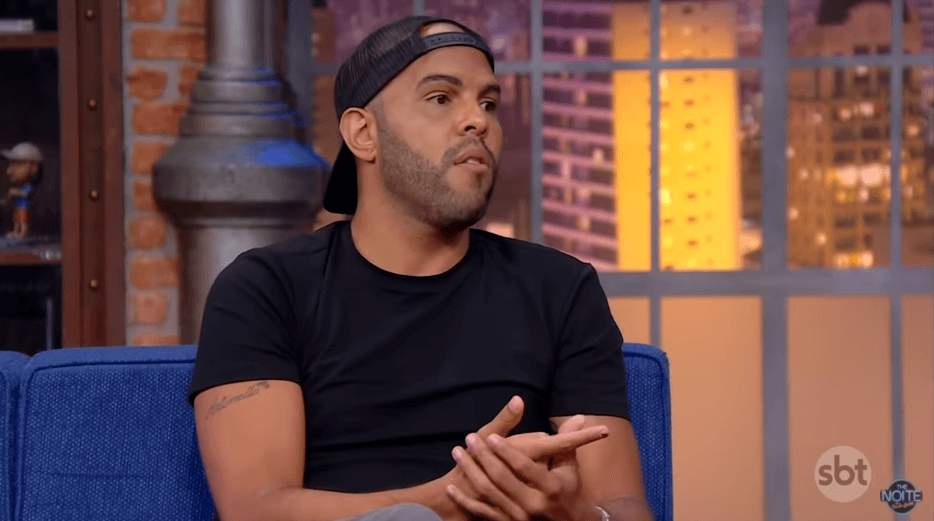 Alecsandro participou do programa The Noite