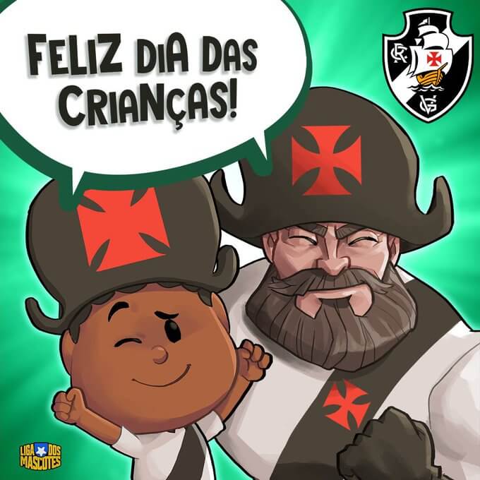 Vasco faz homenagem ao dia das crianças; confira!