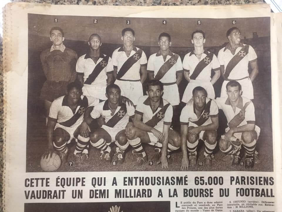Há 65 anos, Vasco vencia o Real Madrid de Di Stéfano na final do Torneio Internacional de Paris
