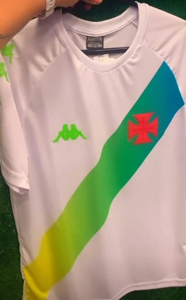 Veja modelos de camisas do Vasco produzidas pela Kappa para a Copa do Mundo