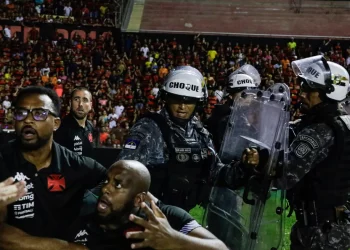 Policia Militar afirma em nota que garantia segurança para retorno da partida entre Sport x Vasco