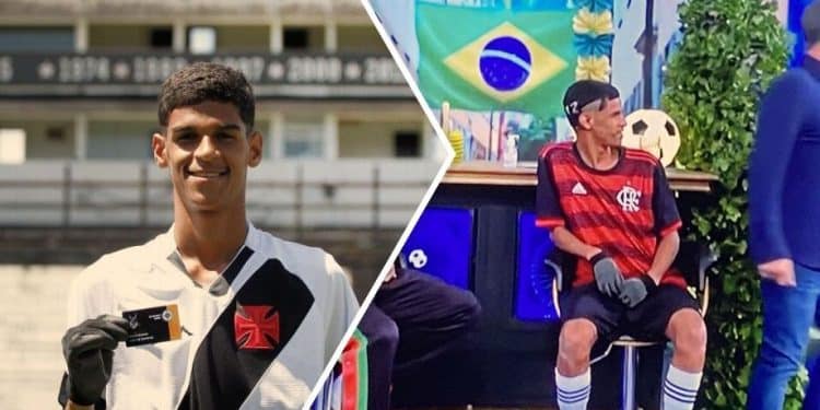 Torcedor do Vasco, Luva de Pedreiro gera polêmica ao aparecer com camisa do Flamengo