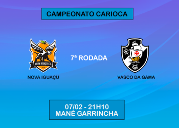 Nova Iguaçu x Vasco ao vivo onde assistir, escalações, arbitragem e tudo sobre o Carioca