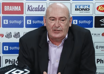 Pode isso? Presidente do Santos ironiza dívida do clube com o Vasco