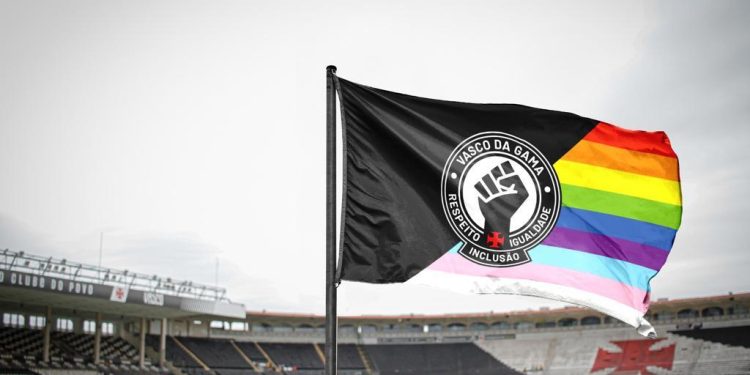 Vasco faz nova campanha contra homofobia no futebol em mês de Orgulho LGBTQIAP+