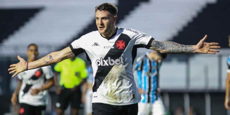 Vasco: Vegetti já lidera estatística do Brasileirão