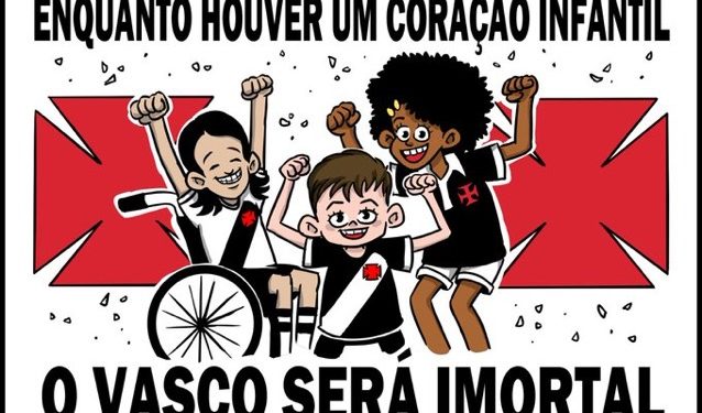Vasco: Bandeirão em homenagem as crianças é adiado; entenda o motivo