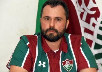Presidente do Fluminense almoça com Jorge Salgado e conversa sobre o Maracanã