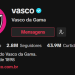 Vasco bate rivais novamente e termina o mês de setembro na liderança em visualizações no Tik Tok
