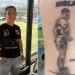 Torcedora do Santos é atacada nas redes sociais após tatuar lance de Soteldo contra o Vasco