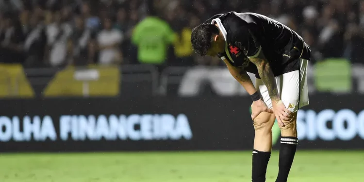 Vasco volta a ter sequência negativa e venceu apenas 1 dos seus últimos 6 jogos