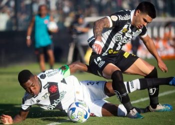 Vasco perde a concentração e sofre goleada do Santos