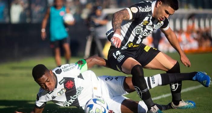 Vasco perde a concentração e sofre goleada do Santos