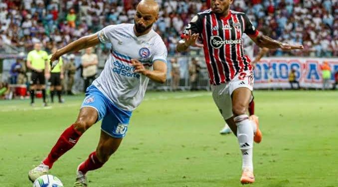 São Paulo vence o Bahia e Vasco só depende de si para não ser rebaixado