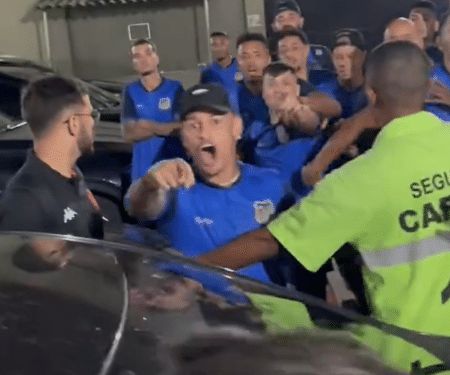 "Quer briga…" Jogador do Água Santa ameaçou ir à casa de Medel