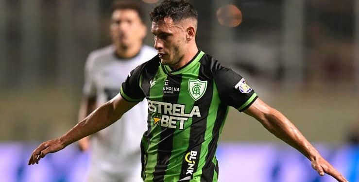 Emmanuel Martínez, do América-MG, quer se transferir para o Vasco