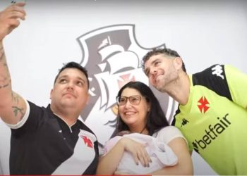 Aylla Vegetti: torcedor do Vasco homenageia atacante no nome da filha