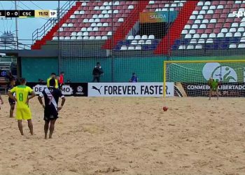 Vasco x Playas pela Libertadores de Beach Soccer