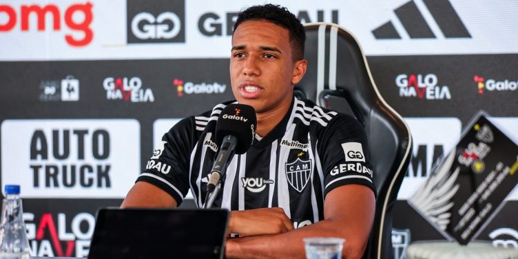 Palácios, do Atlético-MG, tem data divulgada para chegar ao Vasco