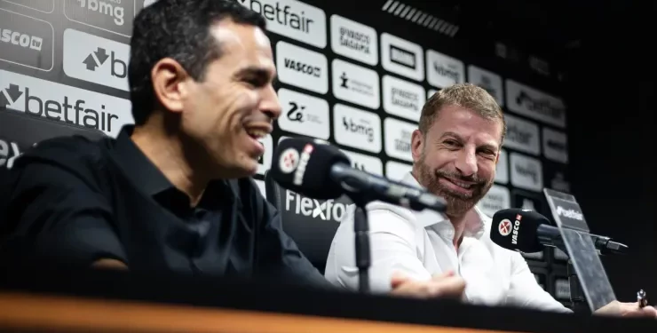 Dirigentes do Vasco.