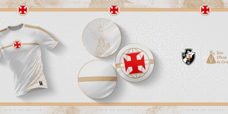 O lançamento da camisa oficial do Vasco em homenagem a Nossa Senhora de Nazaré foi um sucesso imediato em Belém.