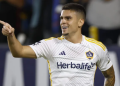 Gabriel Pec, ex-Vasco, joga hoje no Los Angeles Galaxy.