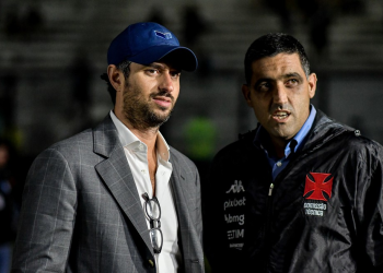 Josh Wander e Luiz Mello que estavam à frente do Vasco em 2023