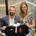 Presidente do Vasco e Leila Pereira, mandatária do Palmeiras