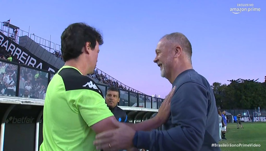 Técnico do Vasco tem um tabu a quebrar contra Mano Menezes