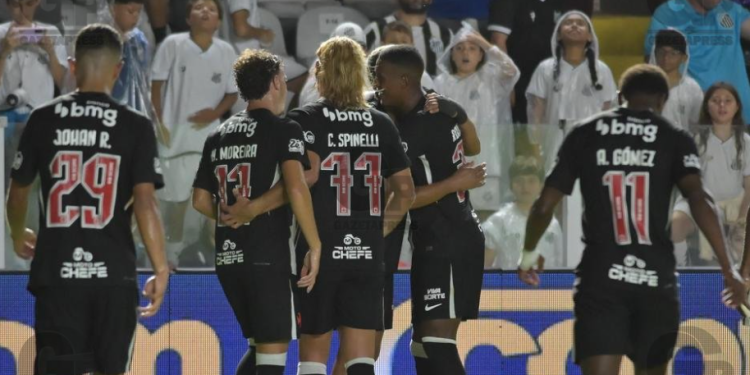 Vasco perde com dois gols de Neymar, e afunda na lanterna do Brasileirão