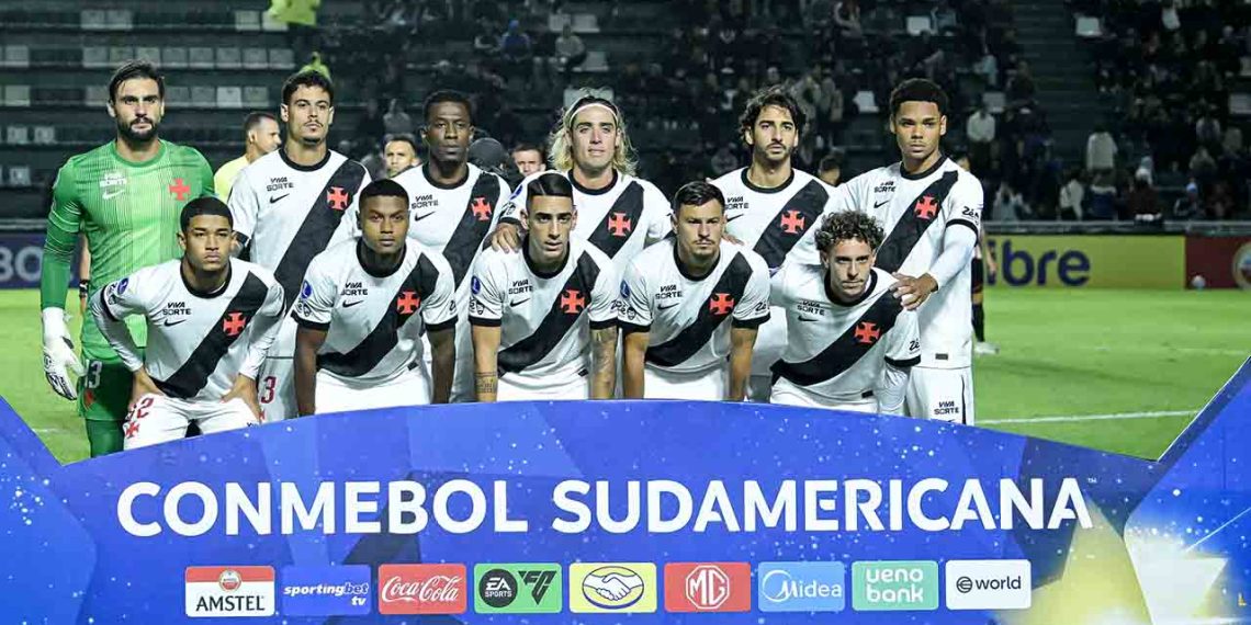Vasco pronto para jogo da Copa Sul-Americana
