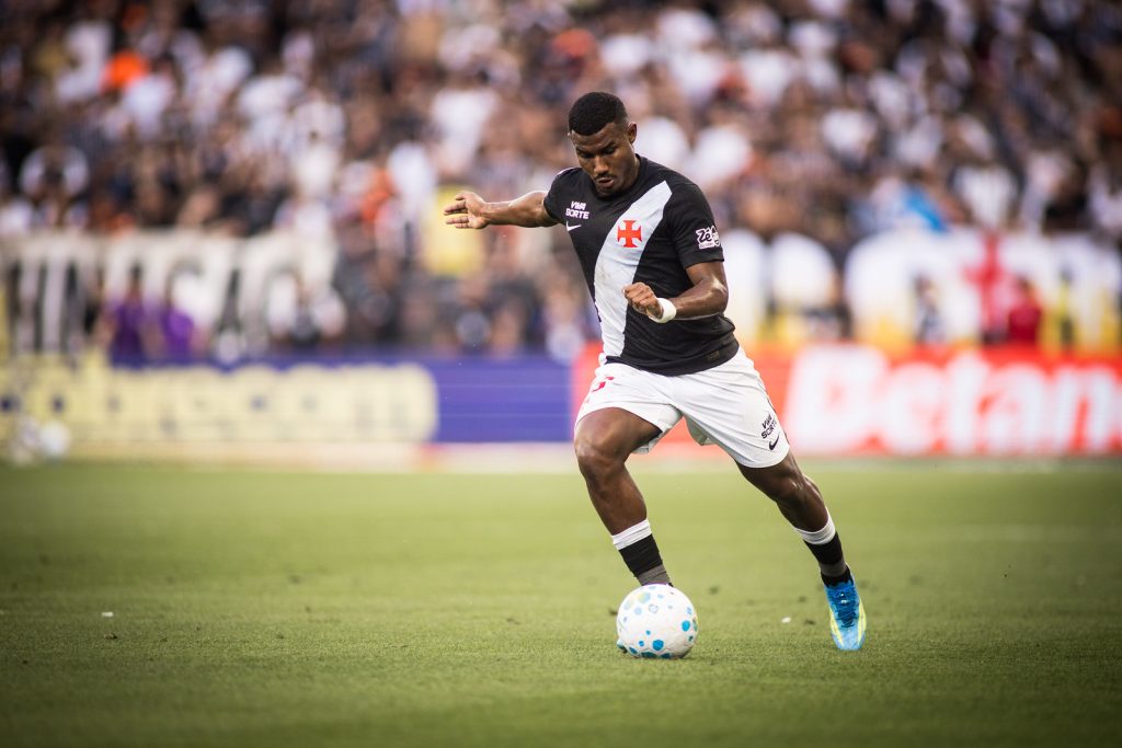 Cuiabano no jogo Corinthians x Vasco