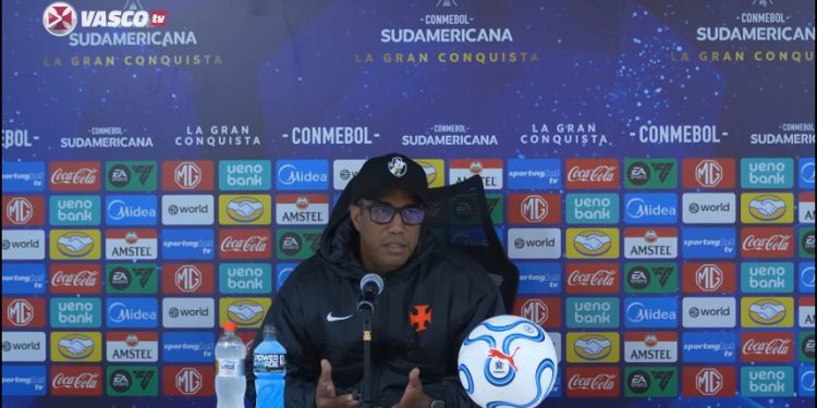 Marcelo Salles, interino do Vasco.
