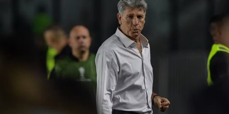 Renato Gaúcho em partida do Vasco