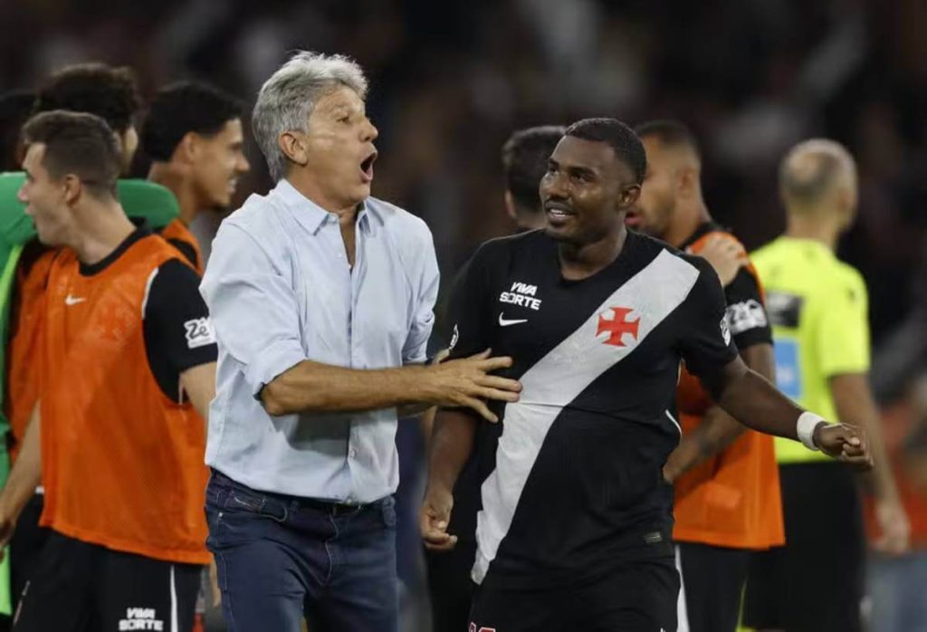 Renato Gaúcho e Cuiabano juntos no Vasco
