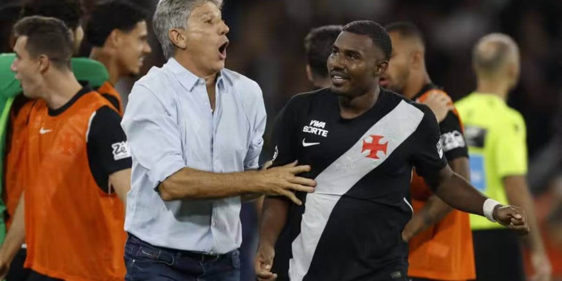 Renato Gaúcho e Cuiabano juntos no Vasco