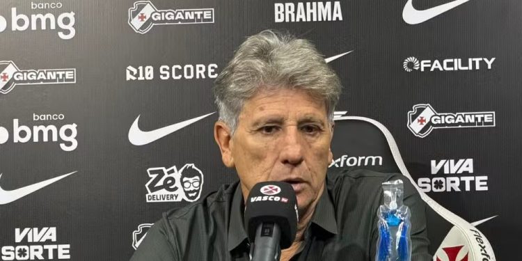 Renato Gaúcho é o técnico do Vasco