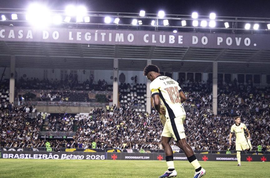 Thiago Mendes, capitão do Vasco