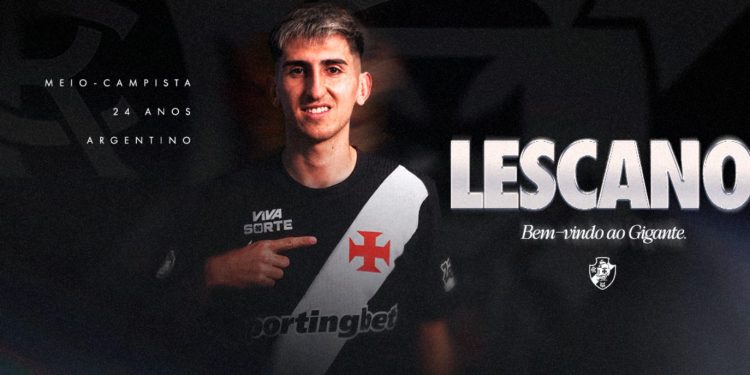 Alan Lescano é Vasco