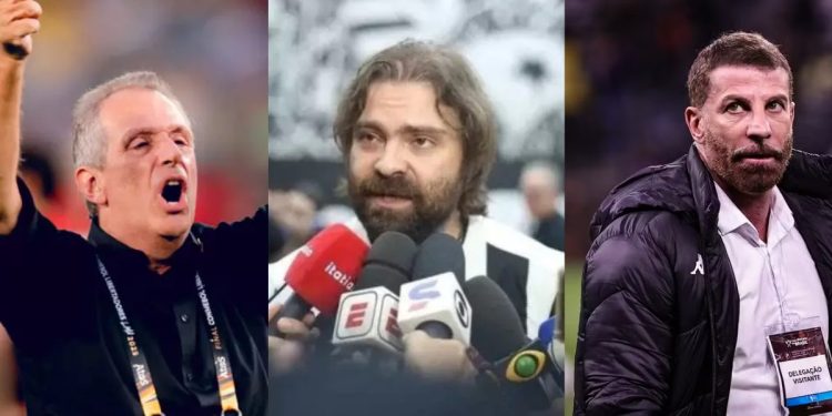 Presidentes de Flamengo, Botafogo e Vasco