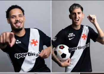 Gabriel Pereira e Alan Lescano são os novos reforços do Vasco