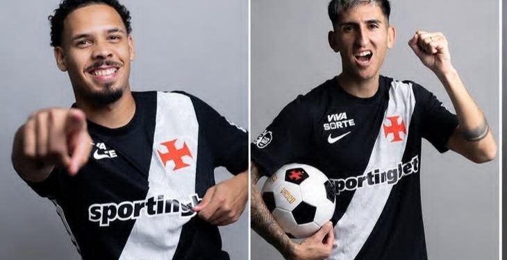 Gabriel Pereira e Alan Lescano são os novos reforços do Vasco