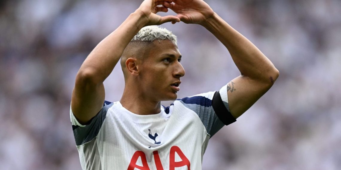 Richarlison, atacante do Tottenham cotado para reforçar o Vasco na temporada