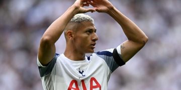 Richarlison, atacante do Tottenham cotado para reforçar o Vasco na temporada