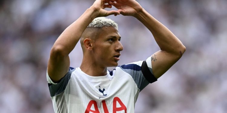 Richarlison, atacante do Tottenham cotado para reforçar o Vasco na temporada