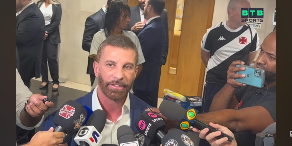 Pedrinho, presidente do Vasco