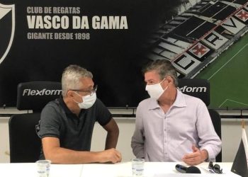 Alexandre Campello e Jorge Salgado, ex-presidentes do Vasco
